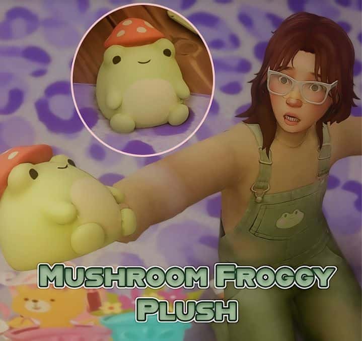 1 Mushroom Froggy Plush