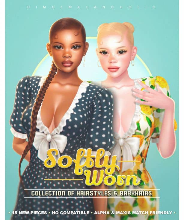 1 Softly Worn Hairstyles & Babyhairs