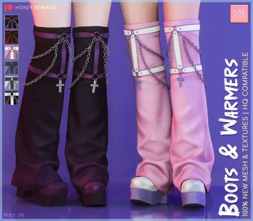 2 Boots and Warmers