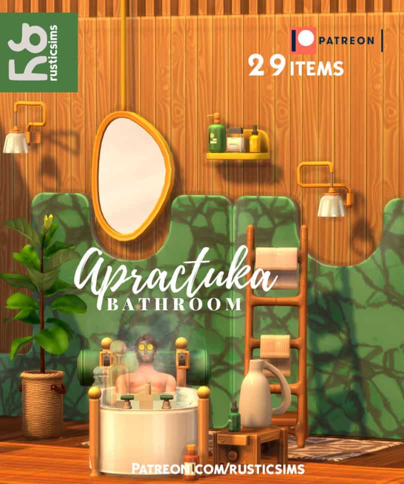 3 Apratuka Bathroom Set