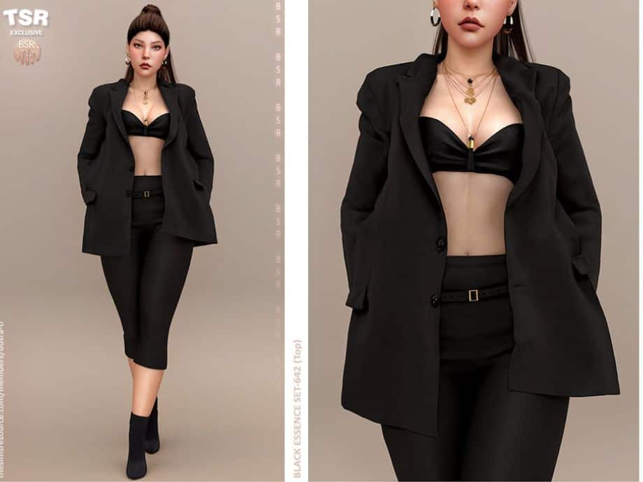 3 Black Essence Set