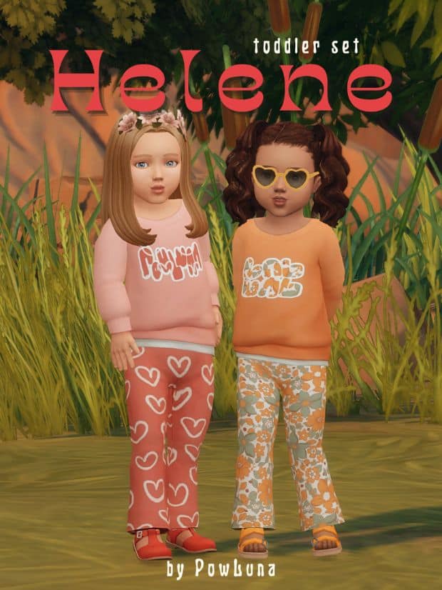 3 Helene Toddler Set