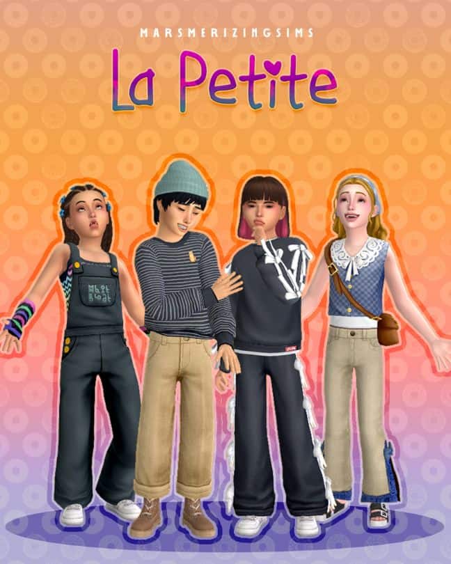 3 La Petite Kids CC Pack