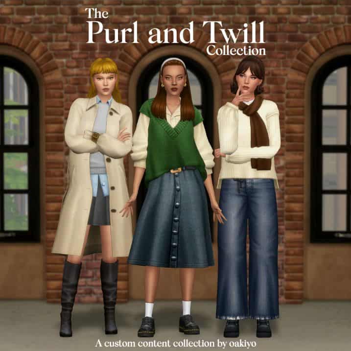 3 The Purl and Twill Collection