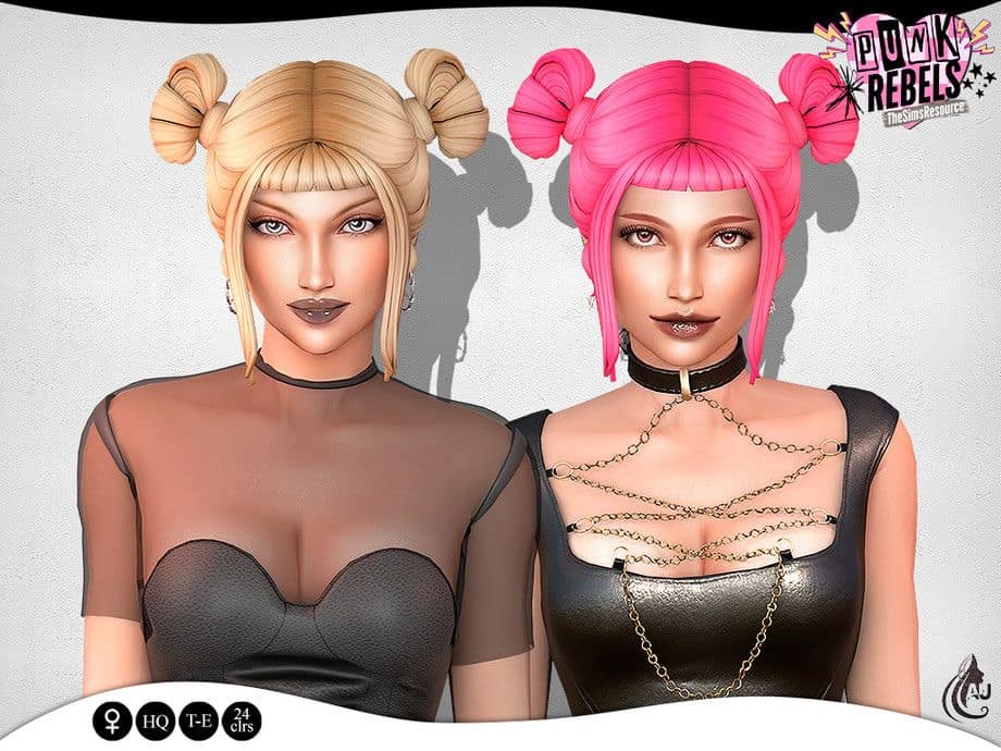 5 Blazem Maxis Match Hairstyle