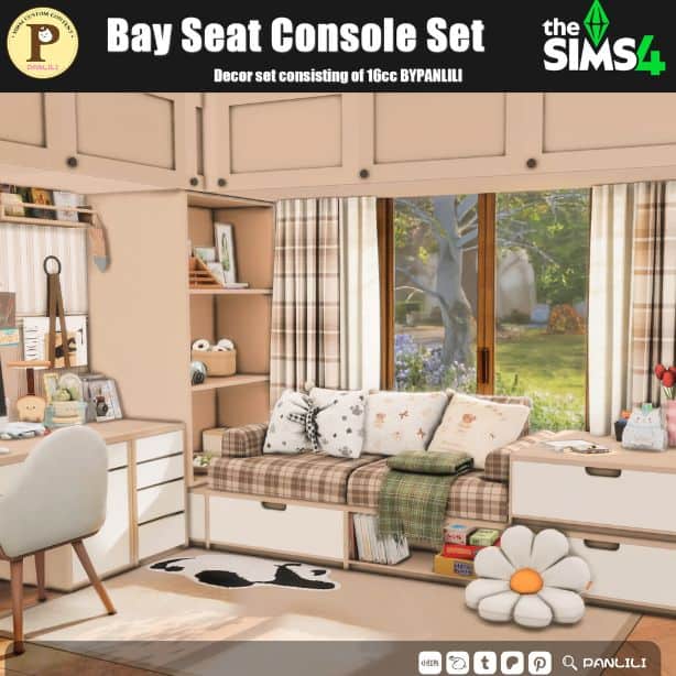 6 Bay Seat Console Set