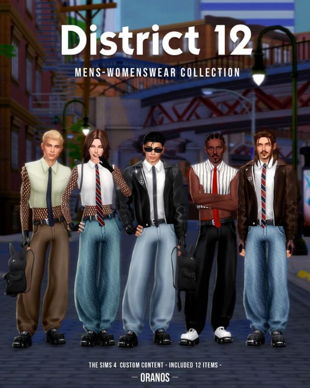 7 District 12 Mens-Womenswear