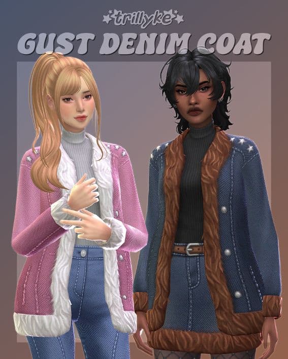 7 Gust Denim Coat