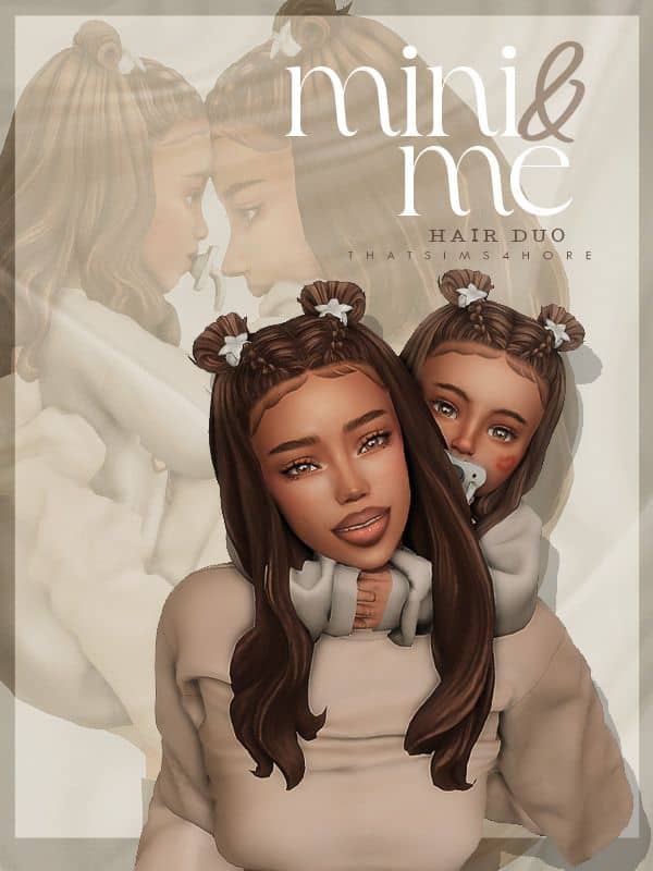 8 Mini & Me Hair Duo