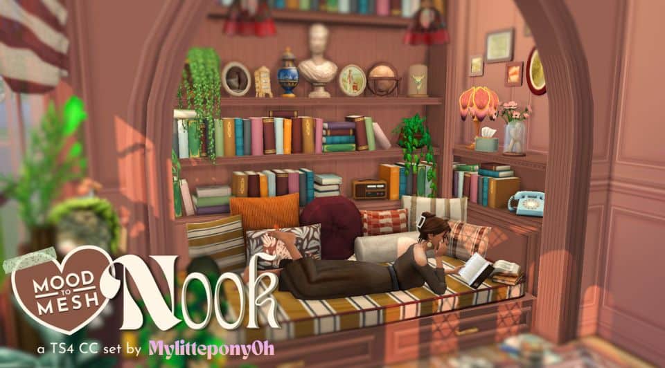 8 Mood to Mesh – Nook CC Pack