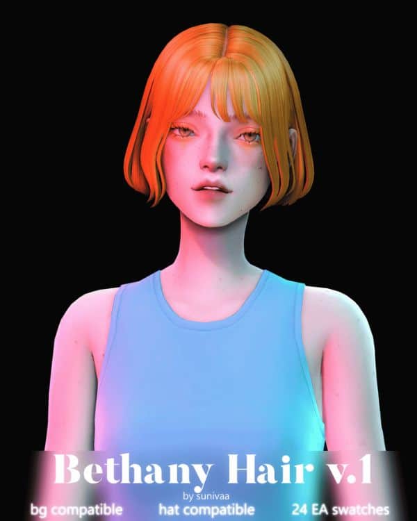 91 Bethany Hair V.1 & V.2