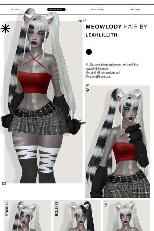 91 Meowlody Hair