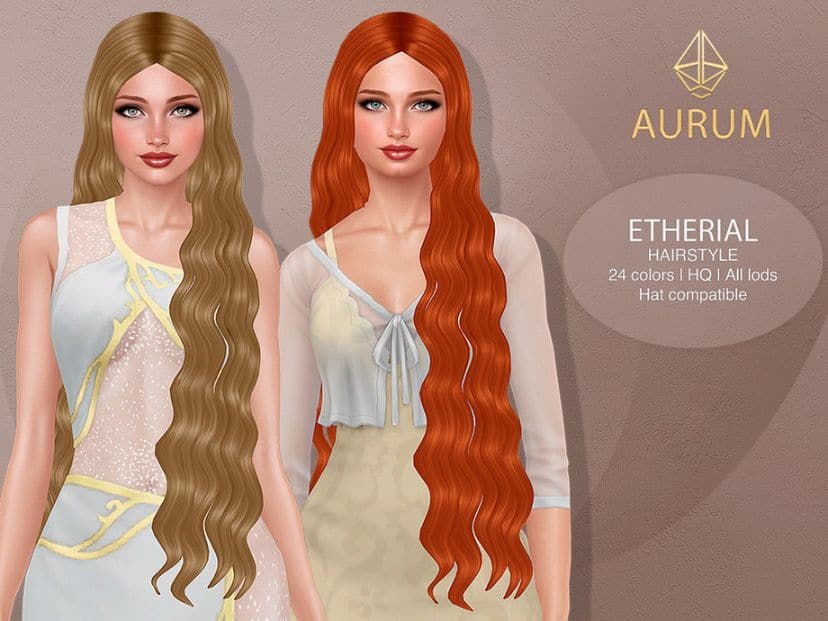 95 Etherial Long Hairstyle