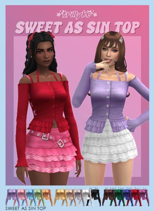 98 Sweet As Sin Top