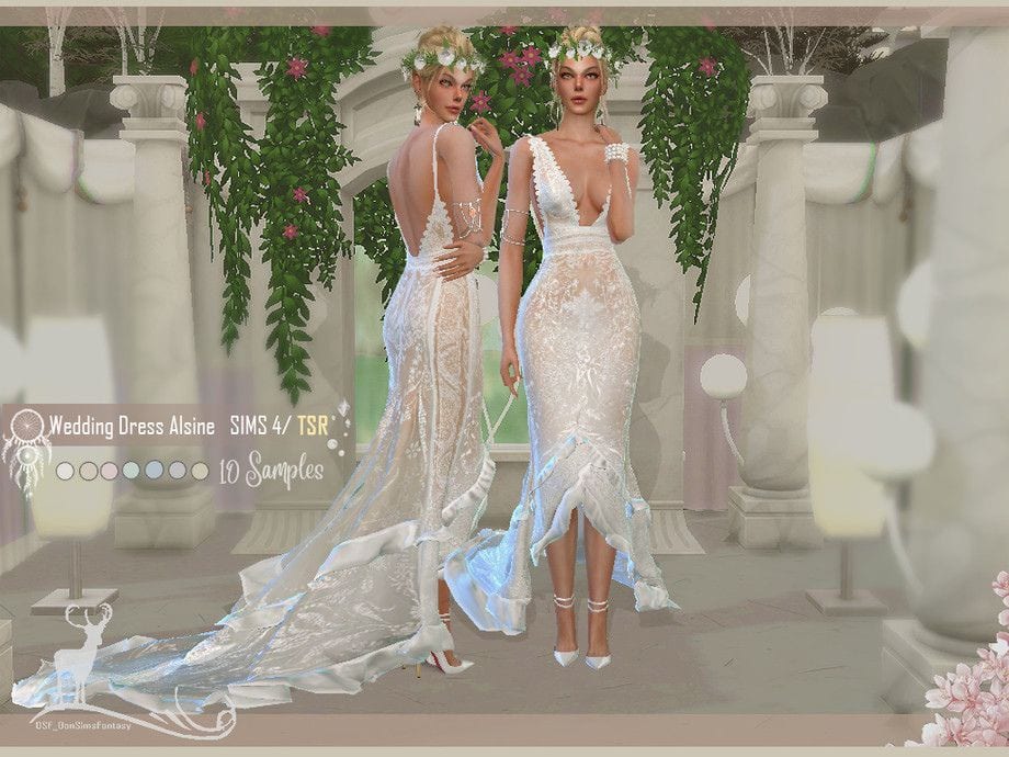 Alsine Bohemian Wedding Dress