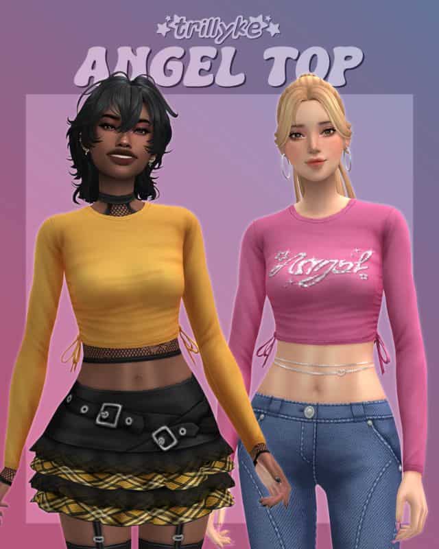 Angel Maxis Match Top