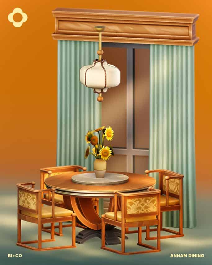 Annam Dining Set