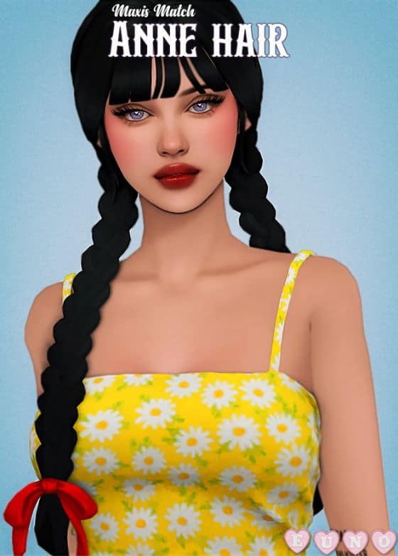 Anne Long Braids Hairstyle