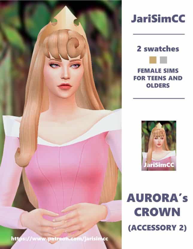 Aurora Crown & Hairstyle