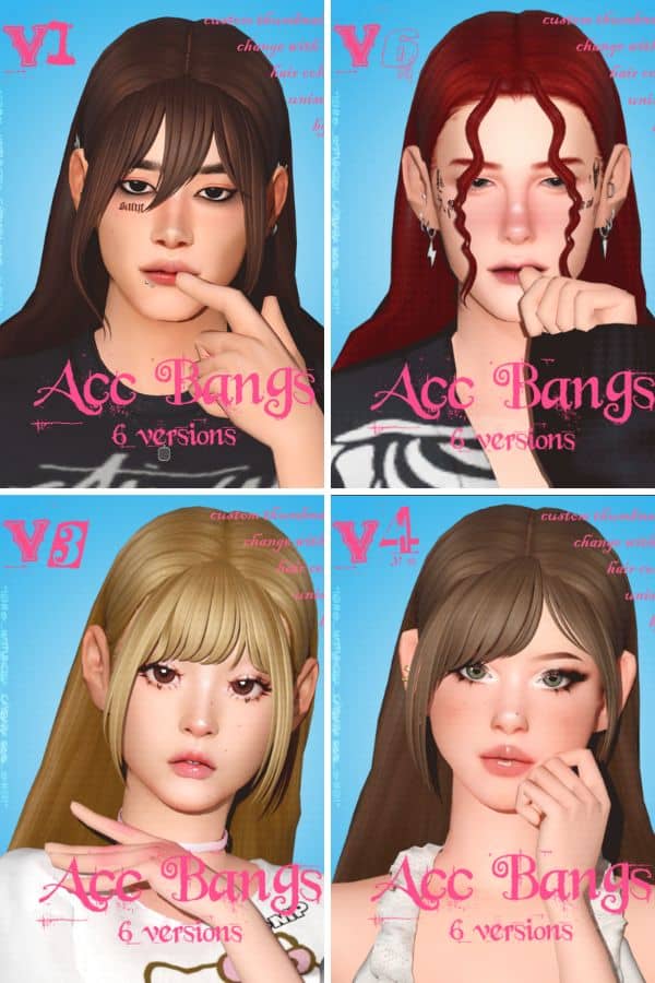 Bangs Accessory Set