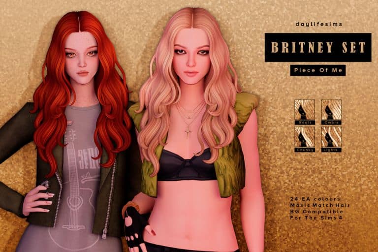 Britney Hairstyle Set