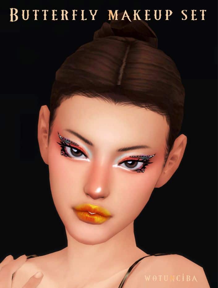 Butterfly Makeup Set