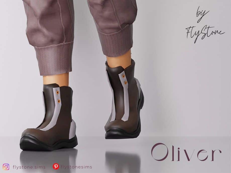 Casual Oliver Lace-Free Boots