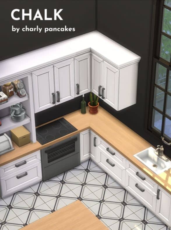 Chalk Sims 4 Kitchen CC