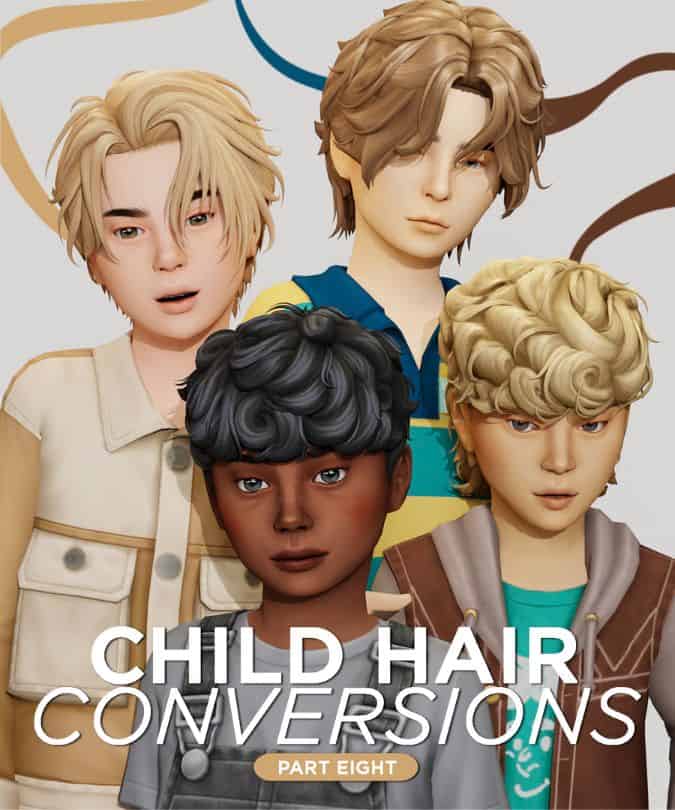 Child Short Hair Conversions