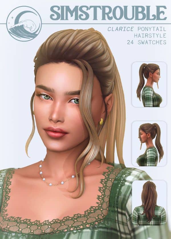 Clarice Ponytail Hairstyle