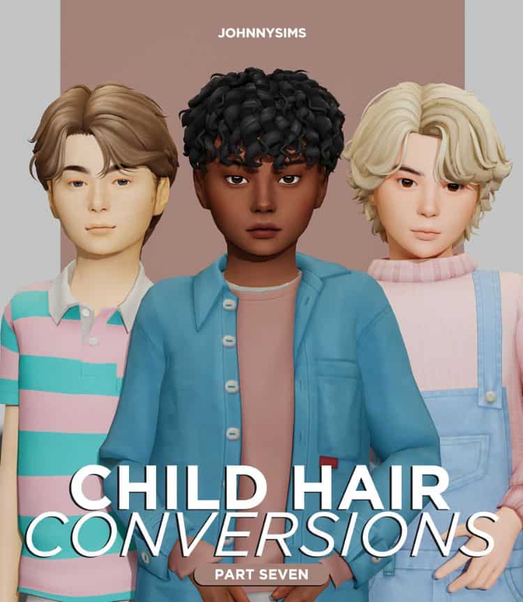 Collection of Child Hair Conversions