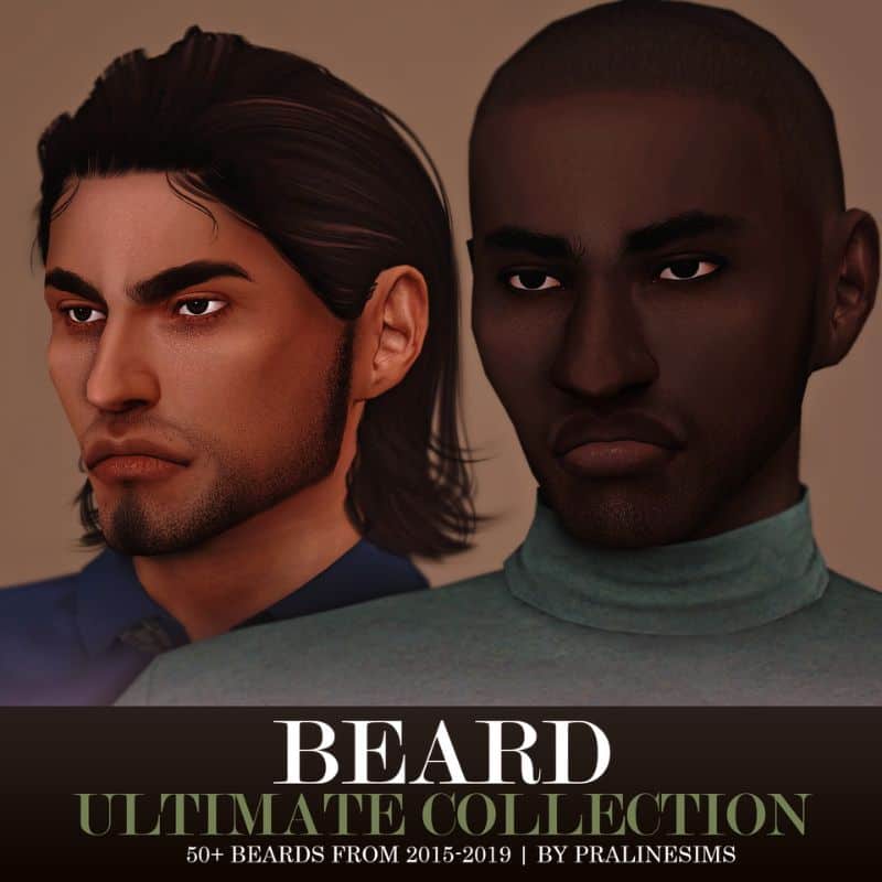 Collection of Sims 4 Beards