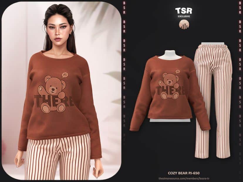Cozy Bear PJ-650 Set