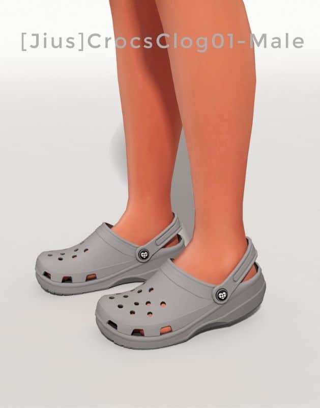 Crocs Sims 4 Shoes CC