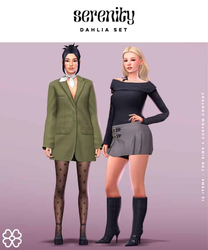 Dahlia Preppy Office Set