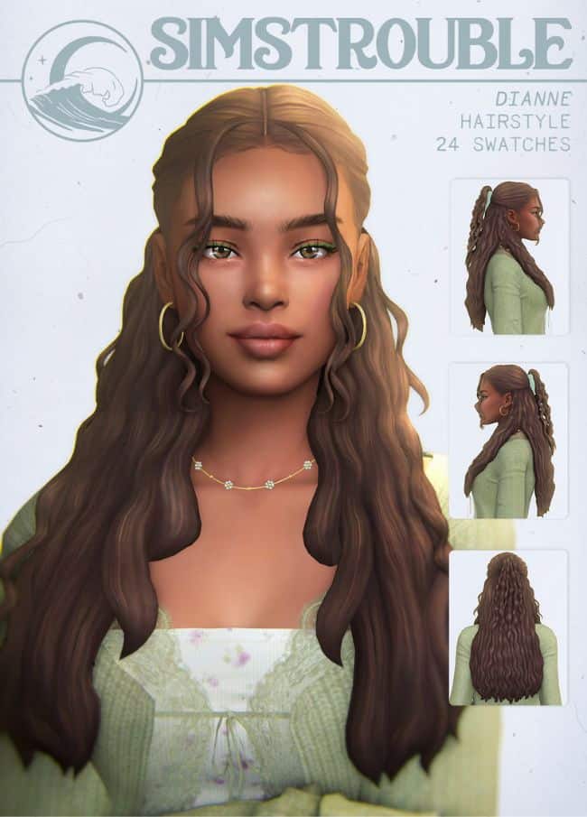 Dianne Long Hairstyle