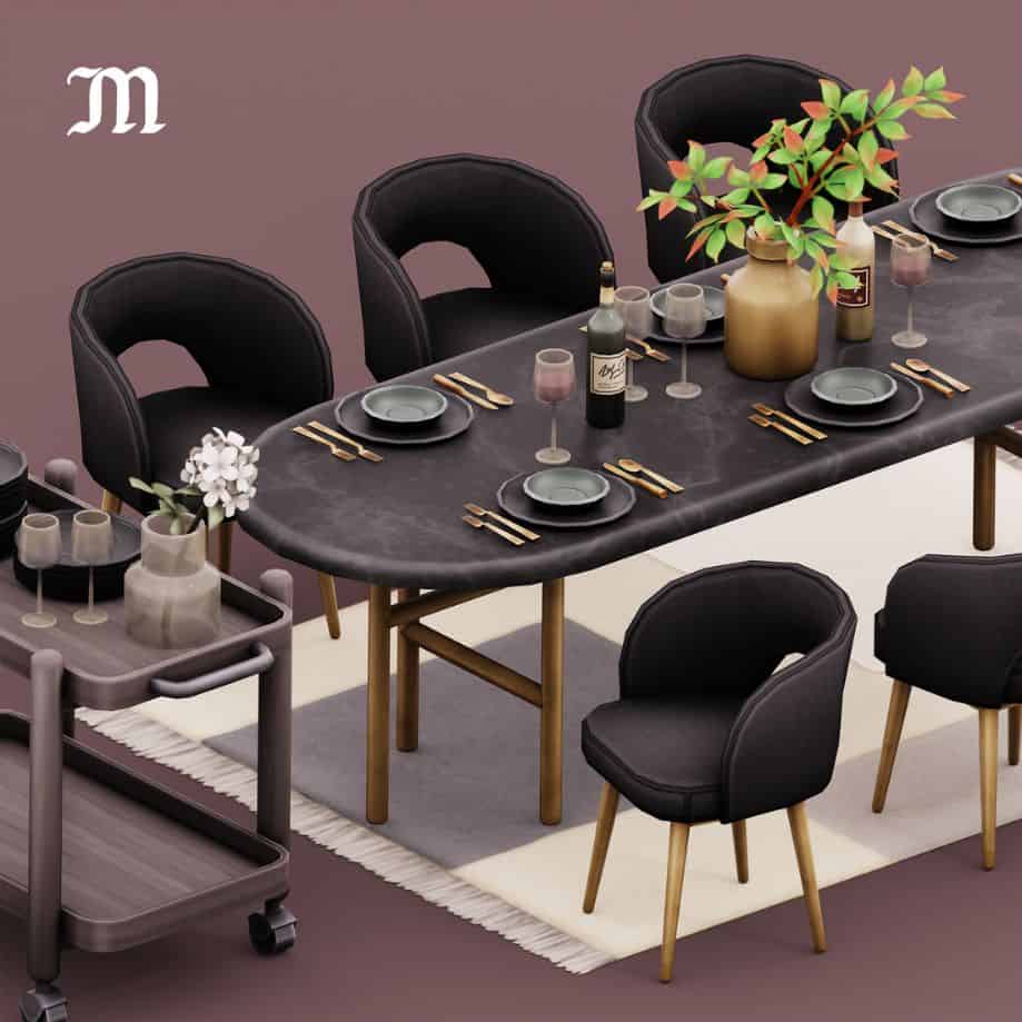 Dining Room Sims 4 Furniture Mods