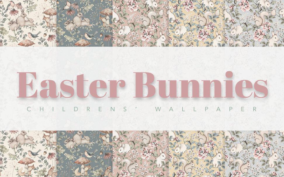 Easter Bunnies Wallpaper
