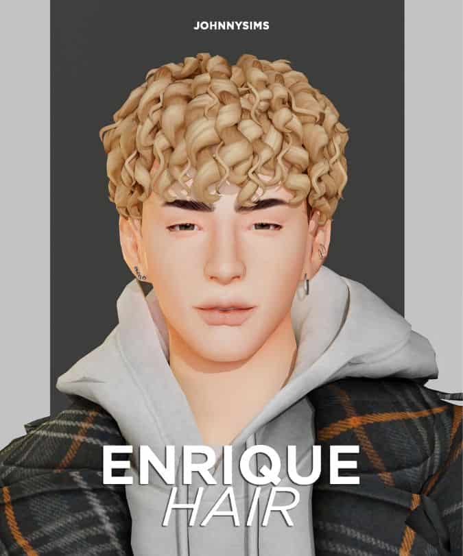 Enrique Spiral Locs Hair CC