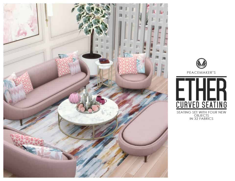 Ether Curve Seating Set