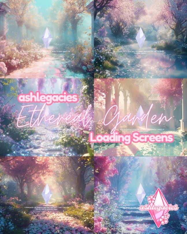 Ethereal Garden Loading Screens