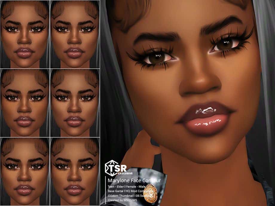 Face Contour CC Pack