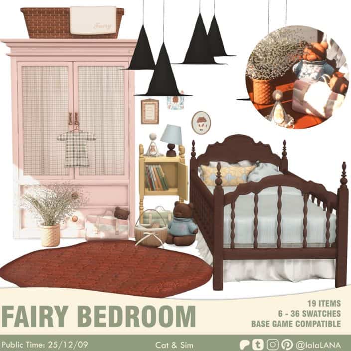 Fairy Bedroom Set