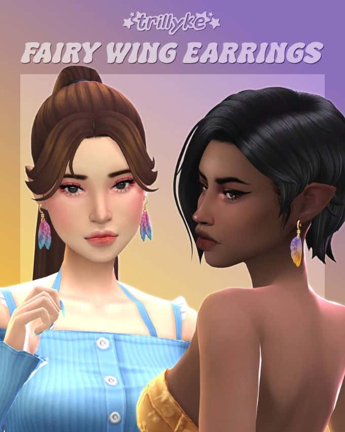 Fairy Wings Earrings