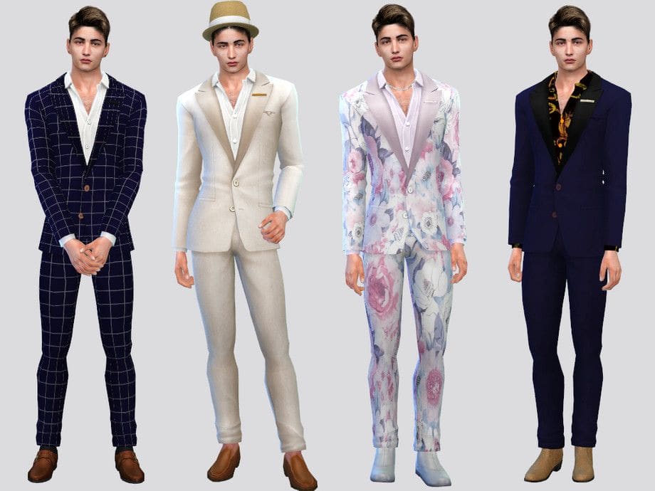 Fancy Men’s Suit Set