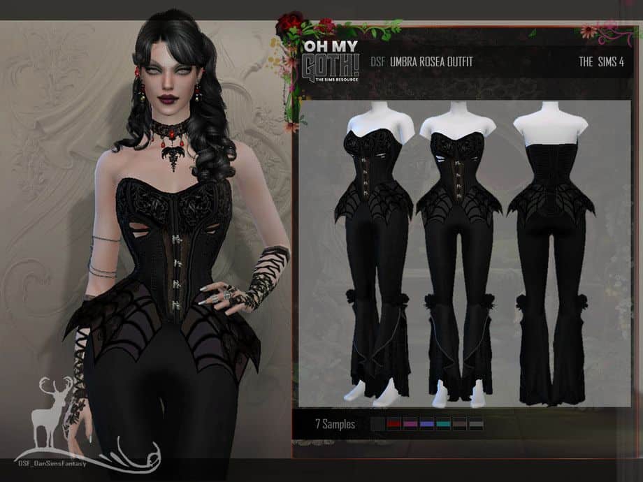 Female Gothic Outfit