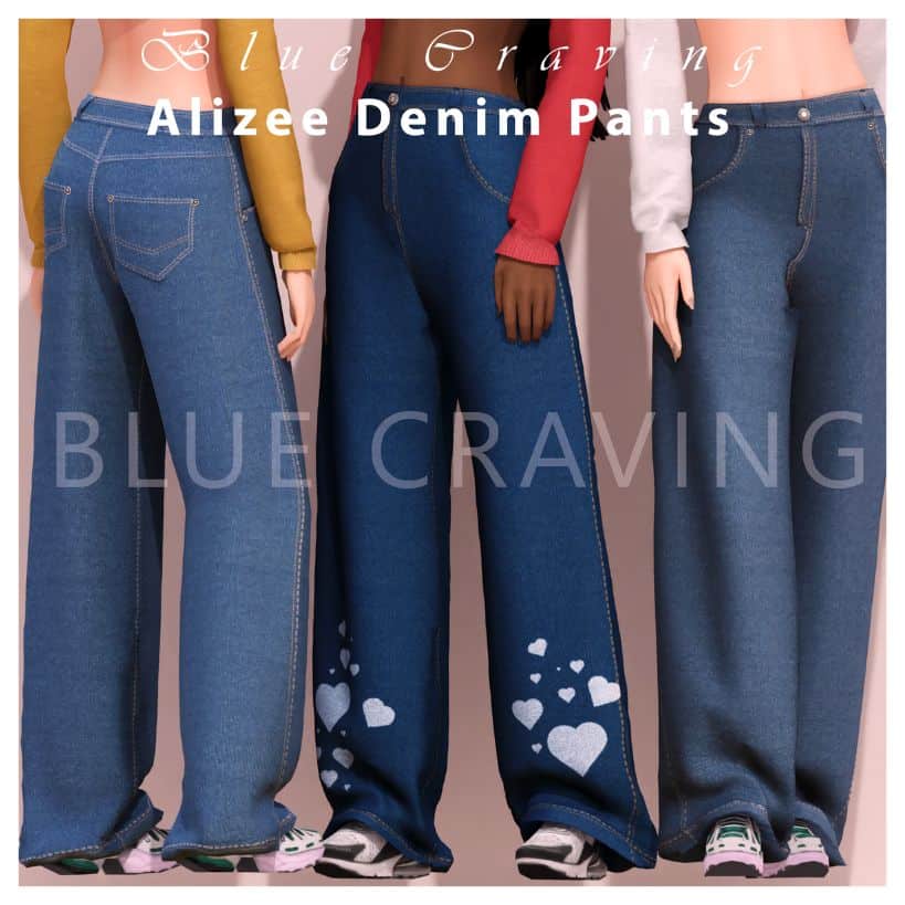 Female Jeans CC Pack