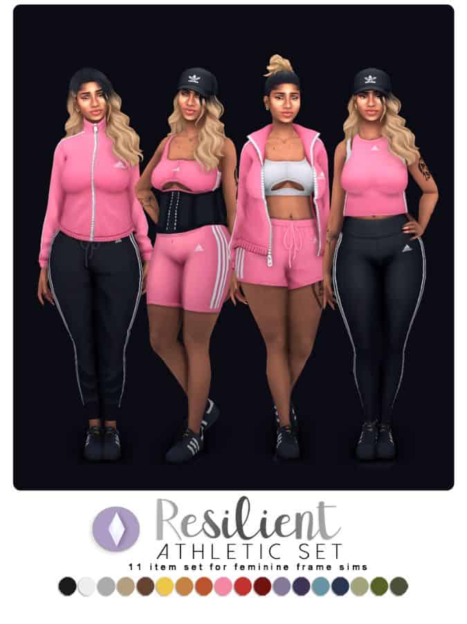 Female Resilient Athletic Set