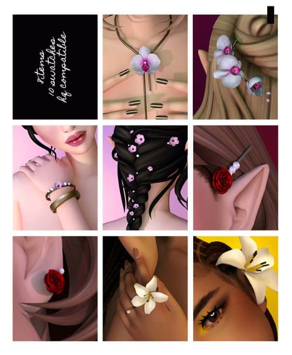 Floral Accessories Collection