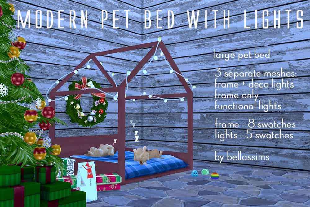 Framed Pet Bed CC